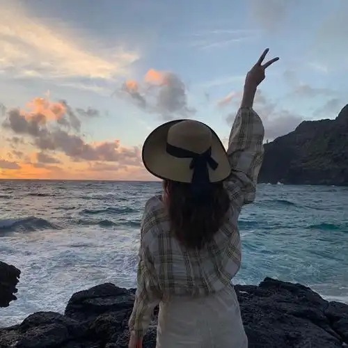 第528期|背影头像:0105优质星空闪亮动漫 真人背影女生头像