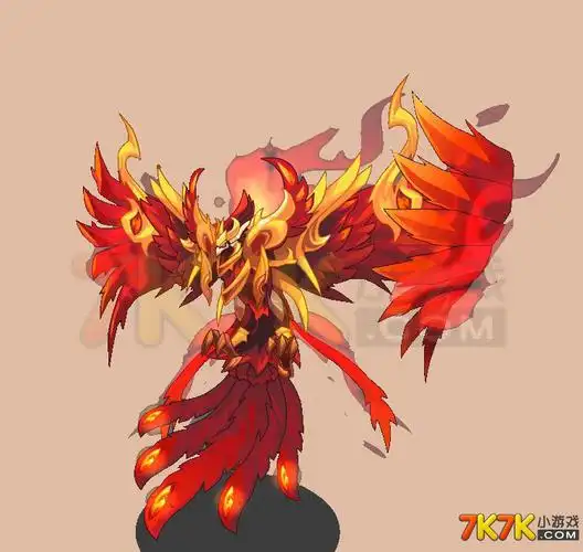 赛尔号朱雀超进化炽鳯朱雀大图