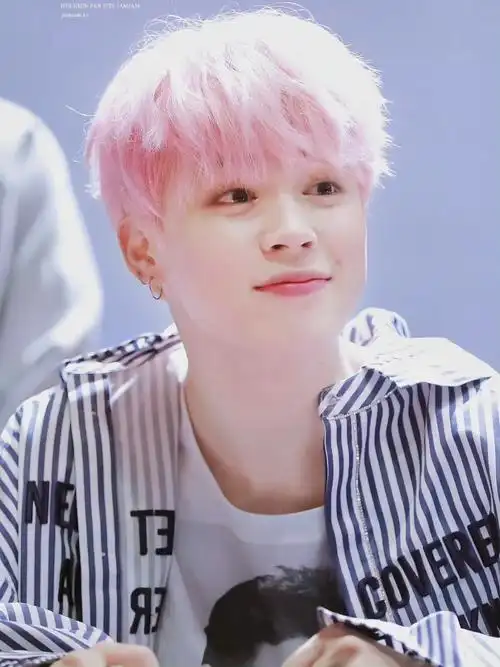 防弹少年团  #朴智旻  #粉色发色