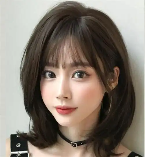 无需打理的齐肩发直发懒人必选直发发型