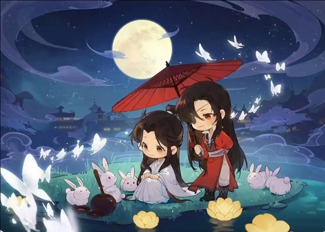 q版天官赐福太美啦#天官赐福# #漫画