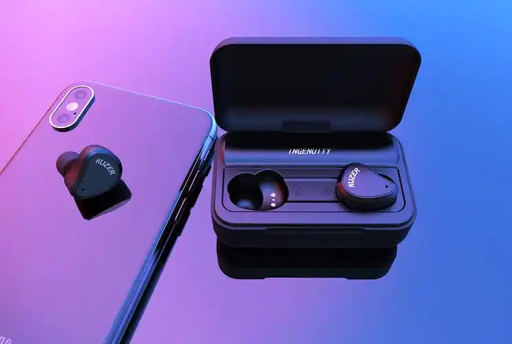 产品设计渲染/蓝牙耳机外观设计|工业/产品|电子产品|木叶创意设计