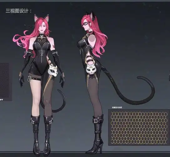 王者荣耀阿轲暗夜猫娘优化公布但布料太少可能过不了审