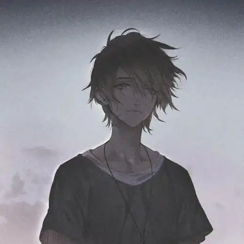 动漫男生头像丨云朵被神明囚禁在了天空里