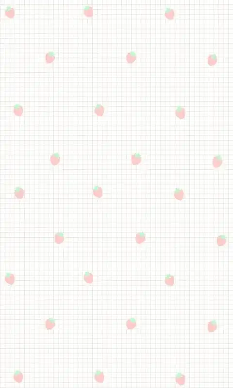 网格小草莓壁纸