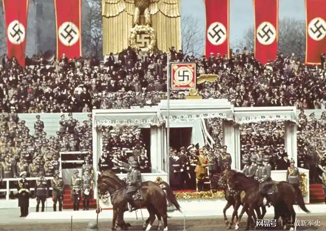 80年前巅峰德军大阅兵罕见全高清彩照为希特勒庆生