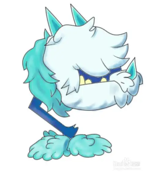 彩色简笔画植物大战僵尸冰龙草的画法彩色简笔画植物