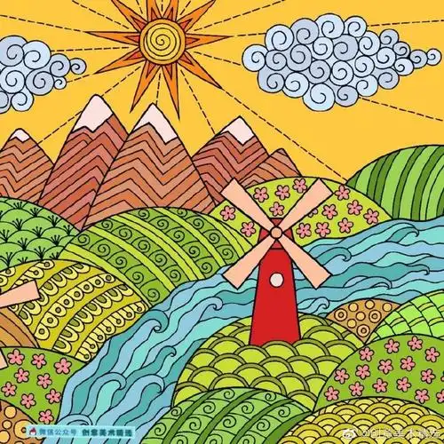 你曾认为几何形状是刻版而缺乏灵动美的吗,. 来自创意美术精选 - 微博