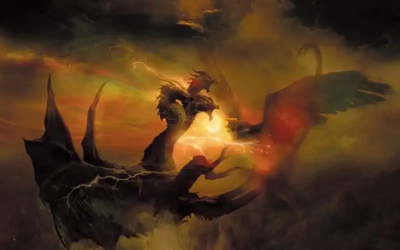 哥斯拉2怪兽之王炫酷海报高清桌面壁纸