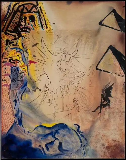 破晓色其实很高级——达利的版画