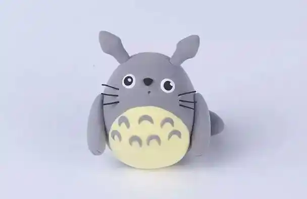 知同道合教育分享|「步骤图」用超轻粘土捏可爱的龙猫家族