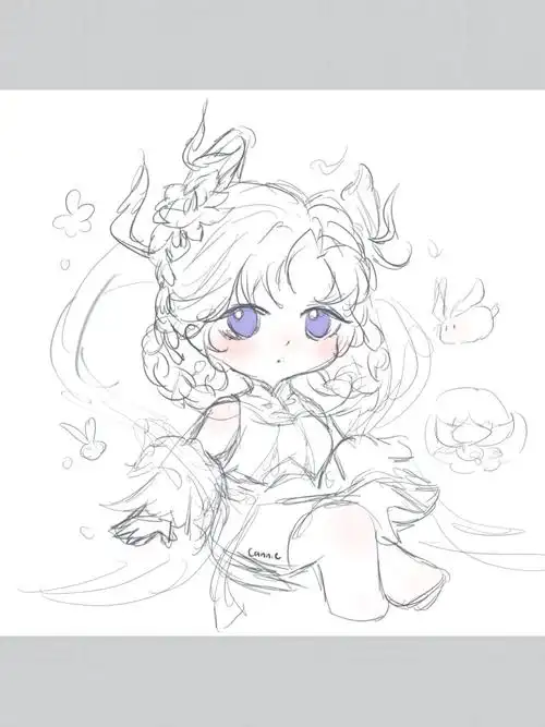 q版  #摸鱼  #王者荣耀  #嫦娥  #嫦娥拒霜思