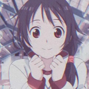 女生颗粒感动漫头像