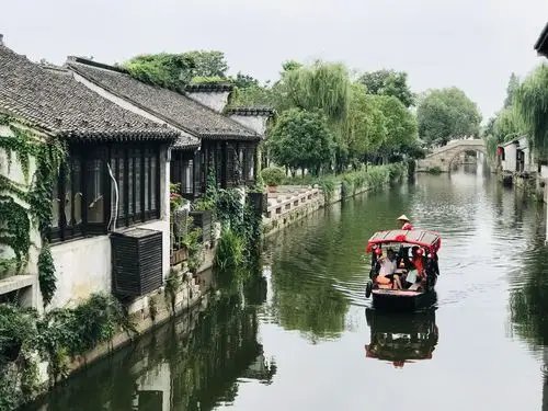 江阴飞马水城,荡口古镇风景照片