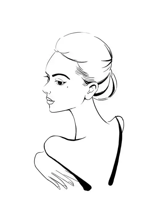 美女线条系列