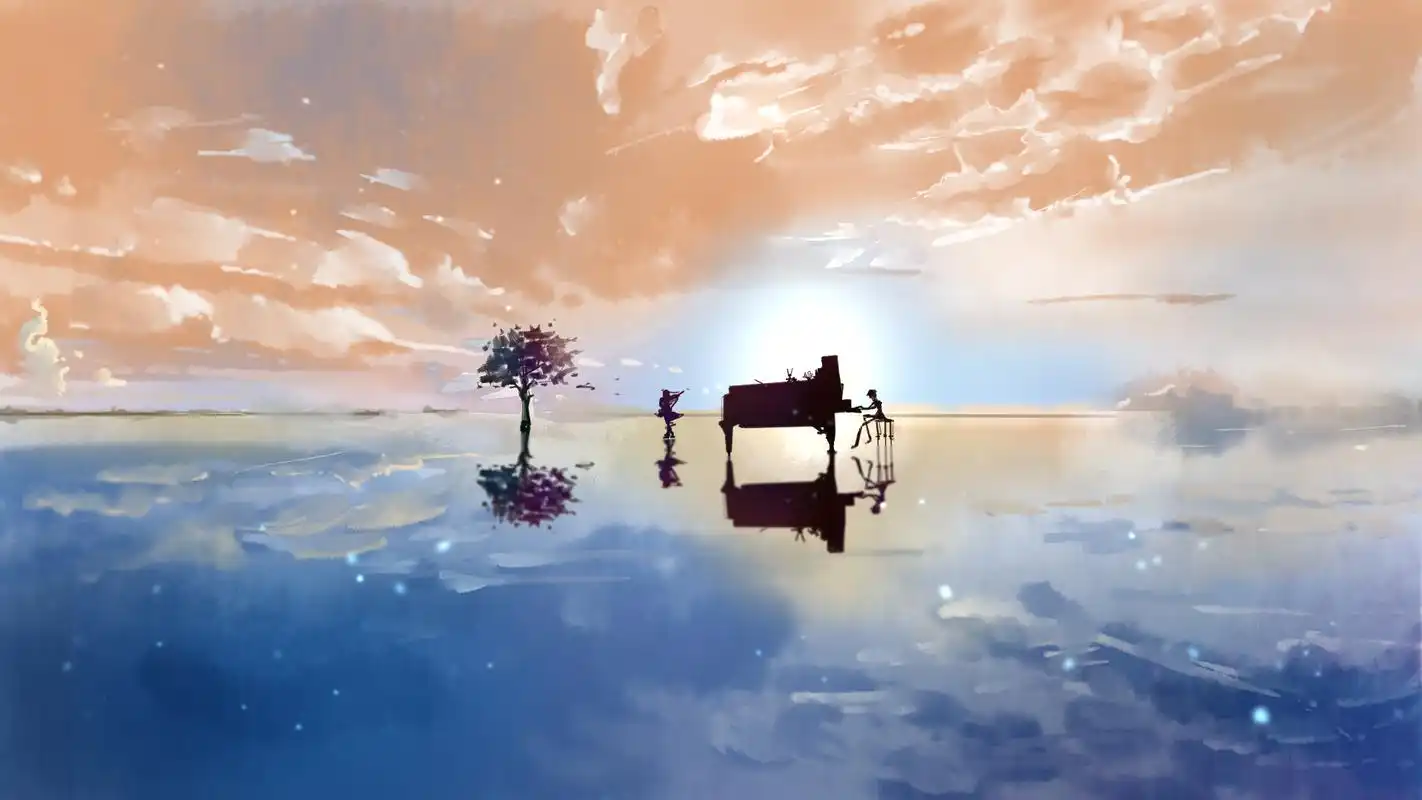 唯美风景壁纸:自然意境之美,超炫二次元风景,放飞你的心灵