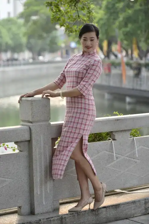 广州黄埔区南湾古村旗袍人像作品～杨郁(alan)摄