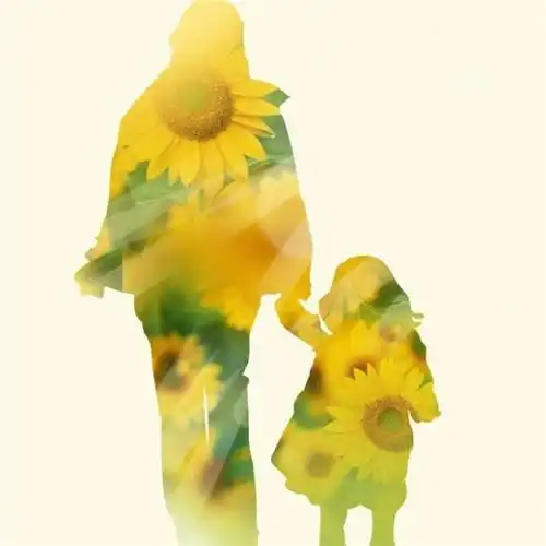 母爱无私唯美图片头像 温暖温馨妈妈和孩子的头像_感情头像_头像屋