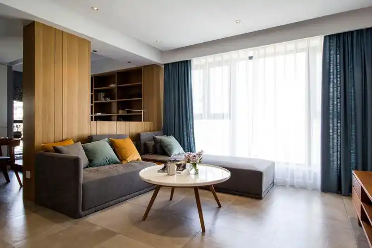 现代北欧风二居客厅装修效果图