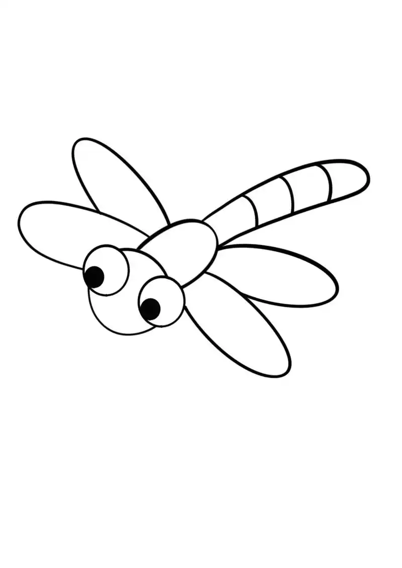 简笔画教程分享 小蜻蜓