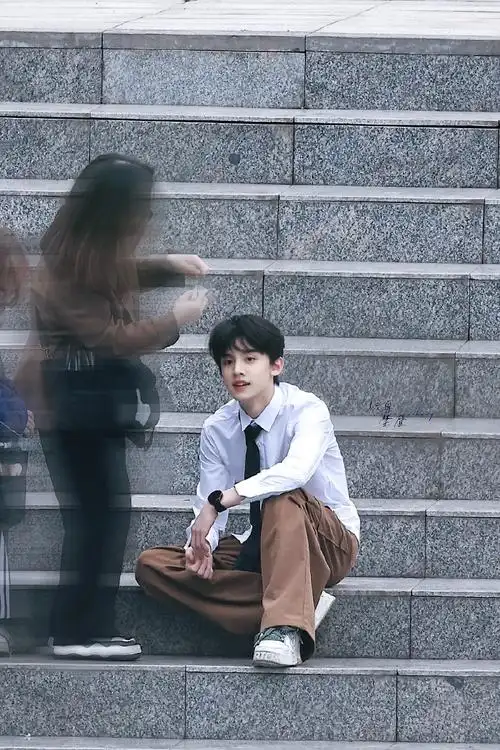 左航学院风造型拍摄路透