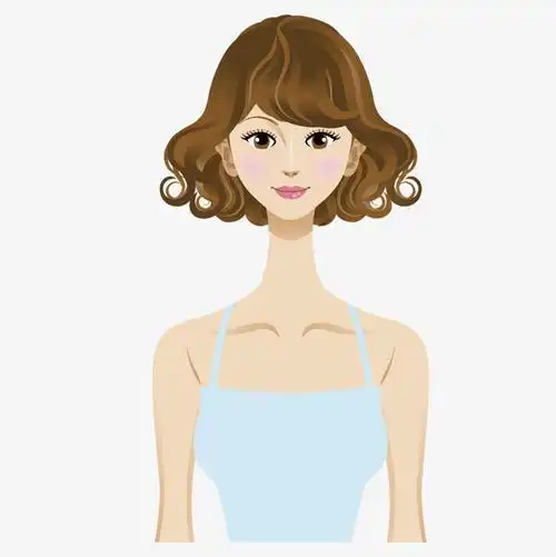 卷发美女简笔画妖艳美女简笔画动漫q版人物简笔画之长发美女卷发美女