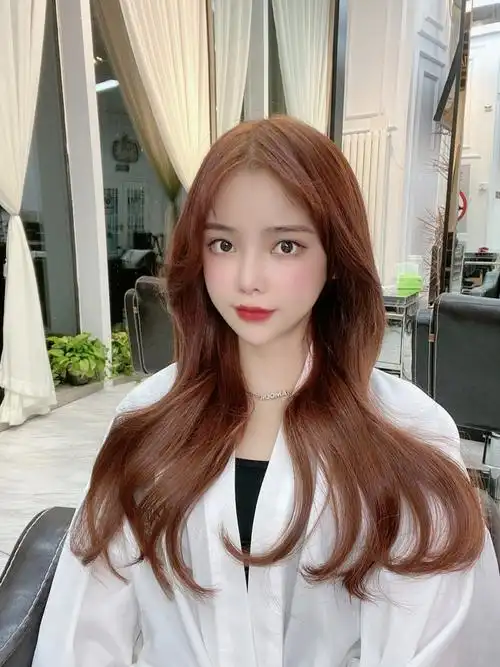 秋冬季橙铜发色