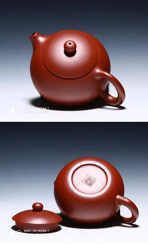 生态家居同款紫沙壸大红袍西施壶捡漏宜兴名家紫砂壶纯全手工泡茶壶球