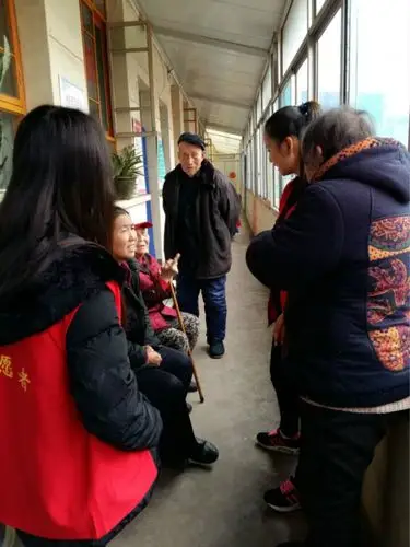 暖心工程第147期青丝变白发最美夕阳红经管系开展祁县敬老院公益活动