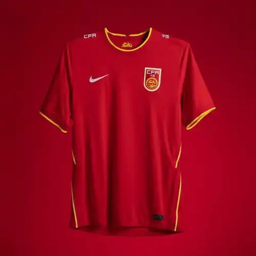 中国国家队2020/21年主客场球衣上市