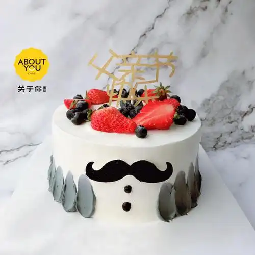 男神蛋糕-水果款 商品图1