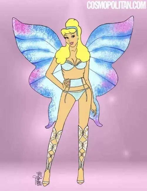 换上性感内衣的迪士尼公主是啥样子