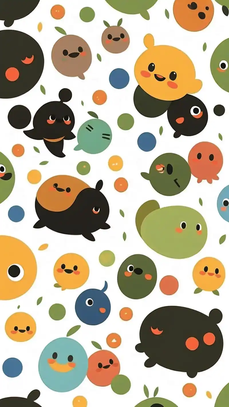 搞怪壁纸来袭97快乐加倍99