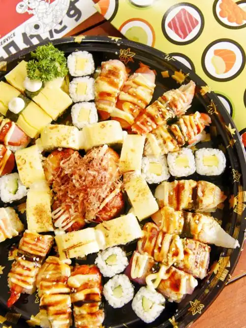 武汉美食懒人必备寿司拼盘02不出门的快乐
