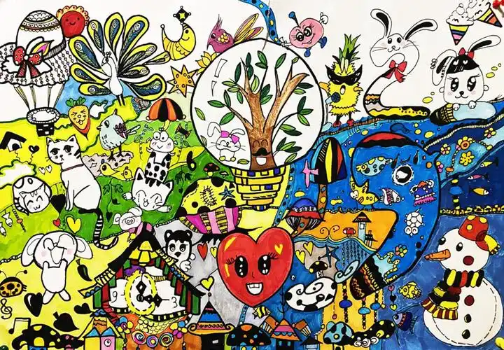 我和长沙的2021长沙市中小学生征文征画比赛优秀作品小学低年级组