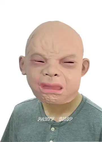 婴儿哭脸头套 - 舞会面具 - 化妆舞会用品party - 乐奇礼品 the party