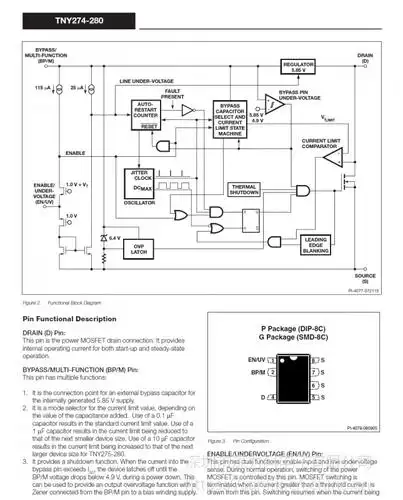 供应批发pi原装***集成电路ic tny278pn 封装dip-8