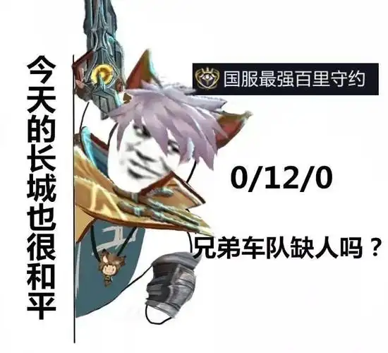 笑死我了王者荣耀国服最强表情包