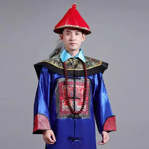 阁版清朝官服古装官服一品文武大臣朝服王爷侍卫服古代戏剧纪晓岚复古