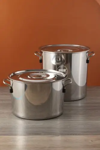 无磁加厚304不锈钢桶汤桶多用桶汤锅带盖酒店饭店食堂电磁炉商用