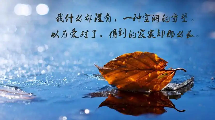 心情低落的伤感说说图片