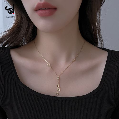 时尚毛衣链2021年新款搭配衣服项链秋冬小众饰品潮百搭个性长款