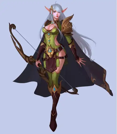 cg游戏角色原画