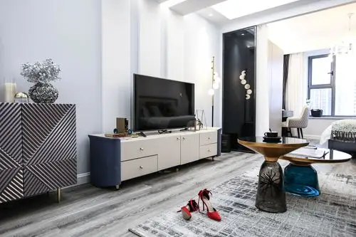 现代家居装修案例设计小户型单身公寓也能装出轻奢感