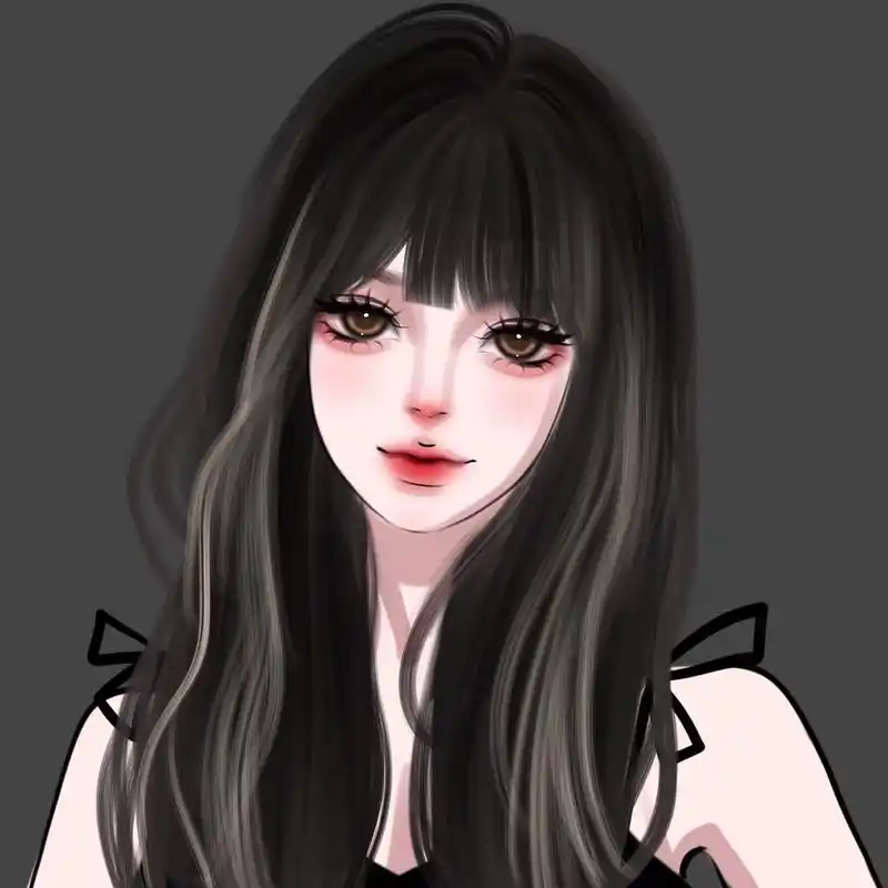 procreate绘画 #ipad绘画 #手绘头像 #女 - 抖音