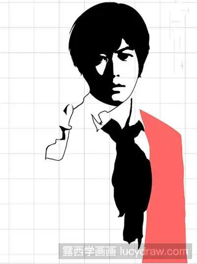 简笔画教程:教你画阿信-露西学画画