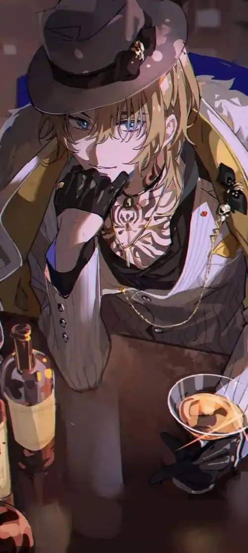 vox luca 黄发帅哥来袭,手机壁纸_动漫_公众_头像