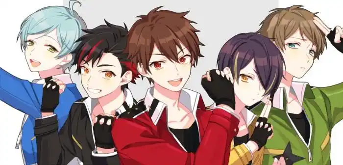 插画,动漫,绘画沐98嘲嵩二次元 偶像梦幻祭 流星队 男