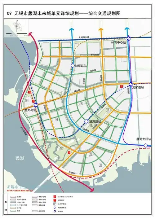 蠡湖未来城详细规划终于出炉