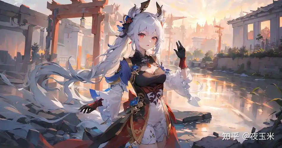 【ai绘画 】01-白发红瞳 - 知乎